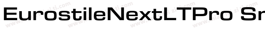EurostileNextLTPro SmBdExt字体转换